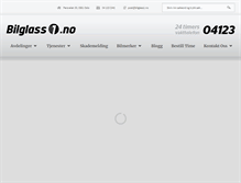 Tablet Screenshot of bilglass1.no